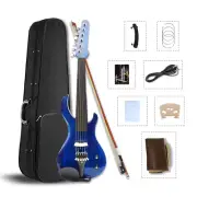 Yinfente 6string Electric Silent Violin 4/4 Handmade Free Case Bow Cable #EV20