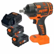 SP Tools SP83134 - 18V Brushless 1/2" Impact Wrench Kit (2 x 5.0Ah)