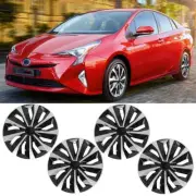 15" Set of 4 Hubcaps Wheel Cover Hub Caps Fits R15 Steel Wheel For Toyota Prius