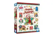 Super Mario Happy Holidays 1,000 Piece Jigsaw Puzzle Collectible Holiday Puzzle Featuring Mario, Princess Peach, Bowser, Yoshi, and Luigi Officially Licensed Nintendo Merchandise