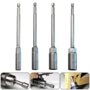 1 PC 150mm Hexagon Nut Driver Drill Bit Adapter Socket Wrench Extension Sleeve