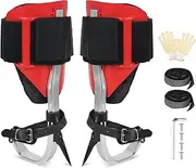 YCBTREE Professional Tree Climbing Spikes Kit - Upgrade Adjustable Climbing Step Gear, for Tree Fruit Picking Climbers, Logging, Hunting Observation