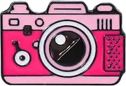 [BirtyQV] Cartoon camera brooch photo photography scenery travel accessories periphery medallion medal collar needle hat pin