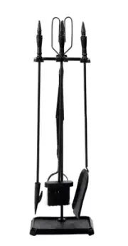 FIRE PLACE TOOL SET, GLOW HERITAGE, 5 PIECES ( NEW)