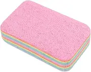 Reusable Dish Sponge | 12 Fiber Layer Dish Towels Scrubber Sponges Cloth - Peelable Layered Reusable Washing Cleaner, Scrub Rags for Kitchen, Bathroom