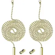 2 Pack Pull Chain String Extension with Connector for Ceiling Fan Light Fixtu...