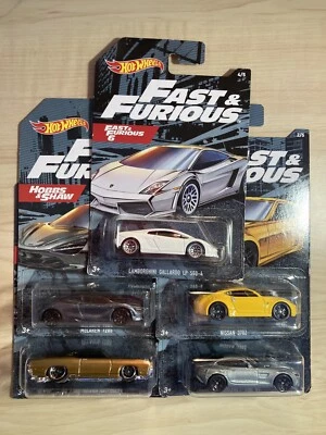 Hot wheels Fast and Furious full set from 2019 Lamborghini Nissan McLaren Ford
