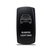CH4X4 Rocker Switch for Jeep Liberty KK Bumper Light Bar Symbol - White LED