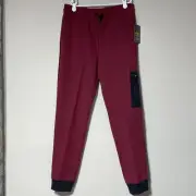 Athletic Works Boys Burgundy Athletic Pants Size XXL (18). NWT! Elastic Waist.
