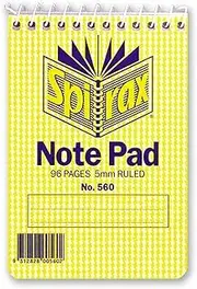 Spirax 560 Notebook Top Opening 112X77Mm 96 Page