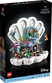 LEGO Disney Series 43225 The Little Mermaid Royal Clamshell