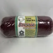 Bonnie Macrame Braid 4mm Craft Cord Plum 100 Yards Pepperell