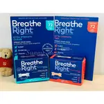 【SUNNY BUY】◎預購◎ BREATHE RIGHT 鼻舒樂暢鼻貼 72片/盒 防打鼾鼻貼