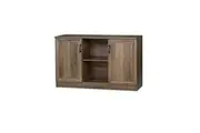 Maestro Furniture Cairo Wooden 2-Door Sideboard Buffet Unit Storage Cabinet Rustic Oak