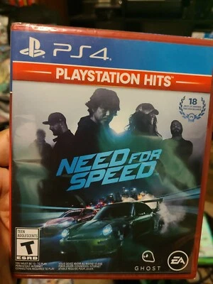 PlayStation 4 Need for Speed PS4 Hits BRAND NEW SEALED Ghost / EA Racing Game