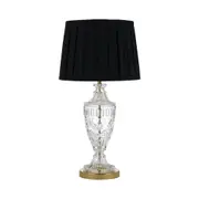 Sigrid 1 Light Table Lamp Gold, Clear & Black - SIGRID TL-GDBK