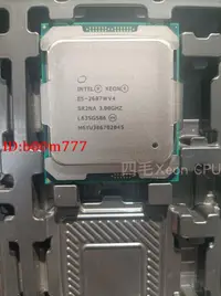 在飛比找露天拍賣優惠-Intel(R) Xeon(R) E5-2687W v4 C