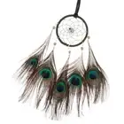 Peacock Feathers Home Decoration Dream Catcher Feather Wind Chime Pendant Room