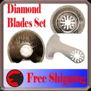 3 Diamond Oscillating Multi Tool Blade For Grout remover
