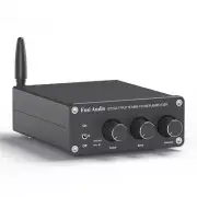 Bluetooth Sound Power Amplifier 100W Mini HiFi Stereo Class D Amp Bass Treble