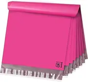 POLYSELLS 1000 pcs 9x12 Inches Pink Poly Mailers Shipping Envelopes, Strong Adhesive Sealing, Waterproof, and Tear-resistant Postal Mailing Bags for Clothing, Books, and Accessories