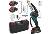 Advwin Mini Chainsaw, Electric Cordless Chain Saw w/ 2Pcs Batteries