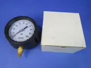Versa Pressure Gauge 0-100 PSI 4.5" Dial 1/4" NPT Bottom Connect 49010PF4 - NEW!