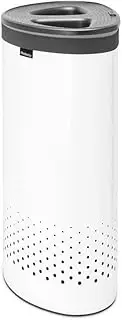 [Brabantia] Selector Laundry Bin, 55 Litre, White, 14.5 Gallon