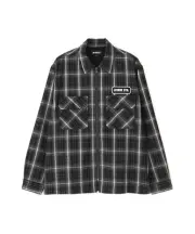 (ASK availability first) AVIREX ZIP-UP FLANNEL SHIRT new