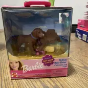 NEW BARBIE 2001 "BOBBIN' BOW-WOWS" CHOCOLATE LAB PUPS #67388 - NEW IN BOX
