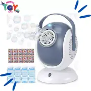 Automatic Bubble Blower 60° 360° Auto Rotatable Bubble Machine