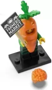 LEGO minifigure SERIES 24 col24-4 Carrot Mascot Series 24