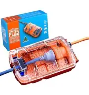 Ampfibian RV Plus 15A to 10A Converter Adapter Waterproof RCD Caravan Trailer