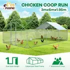 Chicken Coop Cat Dog Pet Enclosure Run Walk In Chook Bird Cage House Pen Shelter