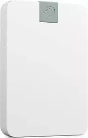 Seagate Ultra Touch HDD 2TB External Hard Drive 7mm Cloud White Post Consumer