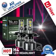 H4 9003 LED Car Headlight Bulb for Ford BA/BF/FG Falcon XR6 Turbo G6E Ute FPV F6 (for: Ford)
