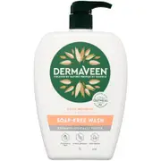DermaVeen Daily Nourish Soap-Free Wash for Dry & Sensitive Skin 1L