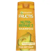 Garnier Fructis Nutri-Repair 3 Shampoo 315ml for Dry Hair