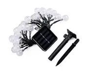 L117 57M 50 Head Solar Lights String Ball Lights Garden Courtyard Color Lights