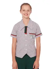 Short Sleeve Red Blouse- Years 1-6