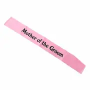 Mother Of Groom Pink Hens Party Sash Sashes Bride Night Party Bridal Wedding Bridesmaid Bachelorette