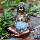 Millennial Gaia Mother Earth Goddess Art Statue Figurine for Home Decor 3 Size~