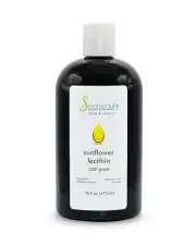 SUNFLOWER LECITHIN USP Grade Unbleached Fluid 100% Pure Natural 16 OZ