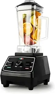 Vintage 2L Commercial Blender Grinder Mixer Processor Unbreakable Jar- Black