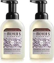 Foaming Hand Soap, Lavender 10 Oz by Mrs Meyers (Pack of 2)