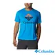 Columbia 哥倫比亞 男款- UPF50酷涼快排短袖上衣-藍色 UAE91290BL (2023春夏)