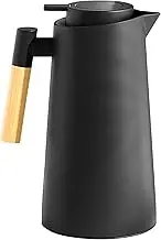 Coffee Carafes for Keeping Hot, 1000ml Glass Lined Coffee Pitcher, Leak-Proof Container, Water Pitcher for Kitchen Travel Restaurant Bedside