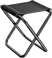 Veulrn Outdoor Folding Stool Portable Stool Travel Camping Fishing Folding Stool Subway Queuing Artifact Extra Large