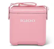 11 QT Tag-A-Long Hard Sided Cooler Blush 14 Can Capacity Beach Cooler NEW