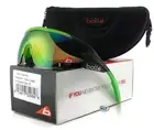 New BOLLE AEROMAX Sport Sunglasses | 12267 Matte Black / Brown Emerald Lens